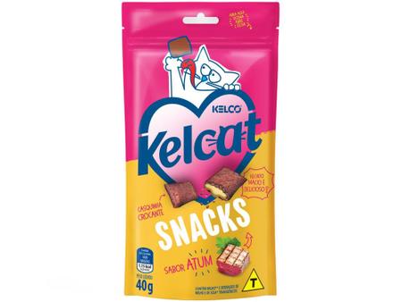 Imagem de Petisco para Gato Adulto Kelcat Snacks Atum 40g