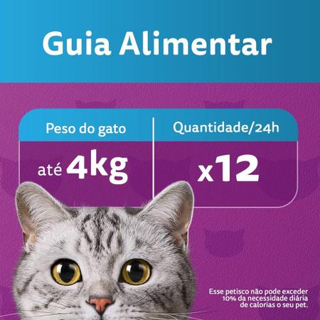 Imagem de Petiscos Para Gatos Adulto Whiskas Pelo Saudável