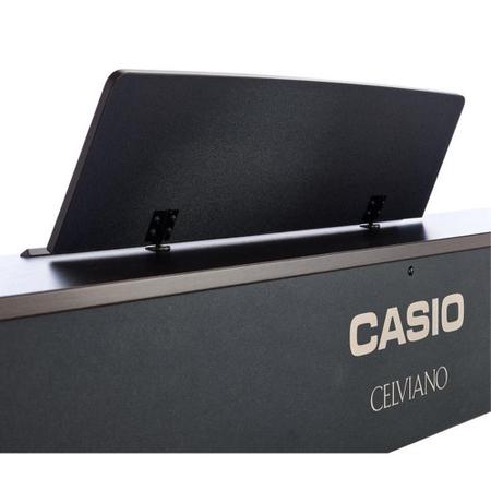 Imagem de Piano Digital Casio Celviano AP270 Marrom 88 Teclas