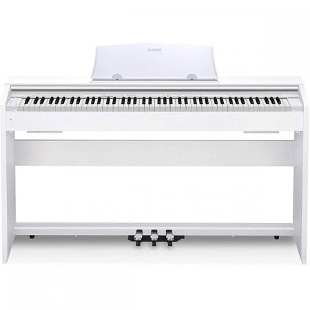 Imagem de Piano Digital Casio Privia PX-770 Branco Px770 We