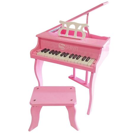 Piano Musical Infantil Músicas Suaves Alça para segurar e Luz e Joguinho -  DM Toys - Piano / Teclado de Brinquedo - Magazine Luiza