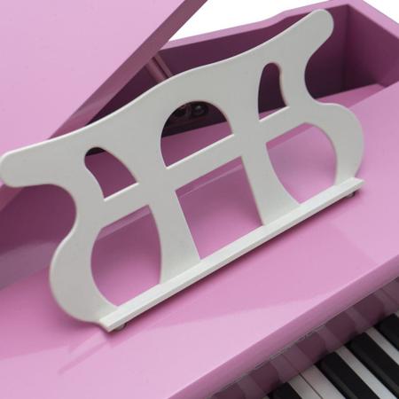 PIANO INFANTIL 30 TECLAS ROSA - Shiny Toys