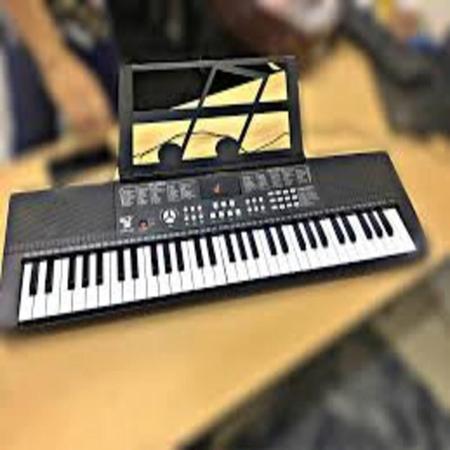 Piano infantil de 61 teclas com microfone, órgão eletrônico