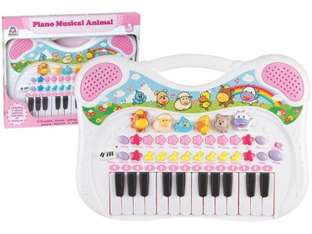 Imagem de Piano Infantil Musical Animal - Braskit