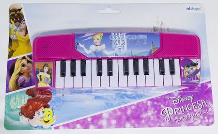 Comprar Piano de cauda com banquinho Princesas da Disney de Reig