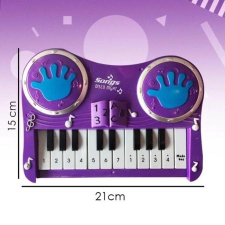 PIANO INFANTIL PIANINHO TECLADO MUSICAL BEBE CRIANÇA BRINQUEDO SOM