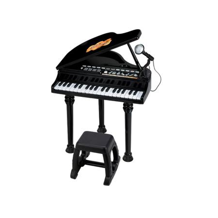 Brinquedo Infantil Piano Sinfonia Preto Para Crianças 3+Anos WinFun -  Baby&Kids