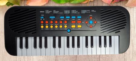 Teclado Infantil Musical Eletrônico com Microfone - Braskit