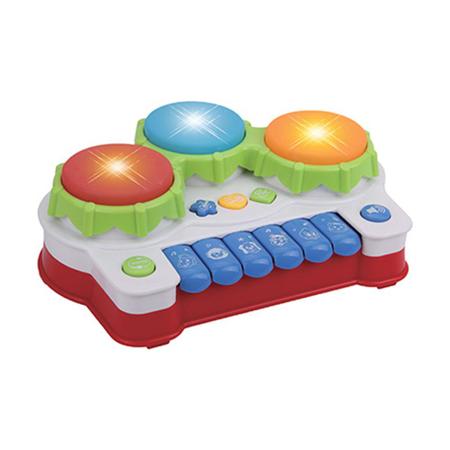 Piano Teclado Musica Infantil Animal Azul Eletrônico Criança - Braskit -  Piano / Teclado de Brinquedo - Magazine Luiza