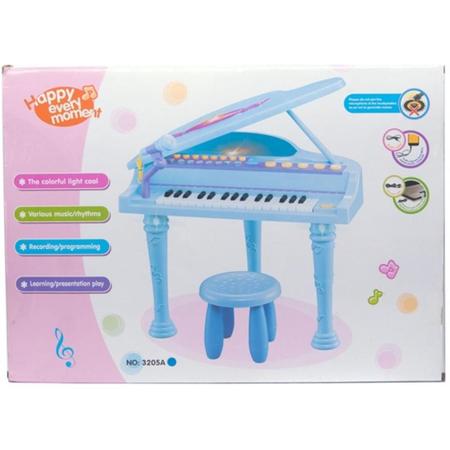 PIANO SINFONIA INFANTIL 32 TECLAS INSTRUMENTO ESTILO PROFISSIONAL