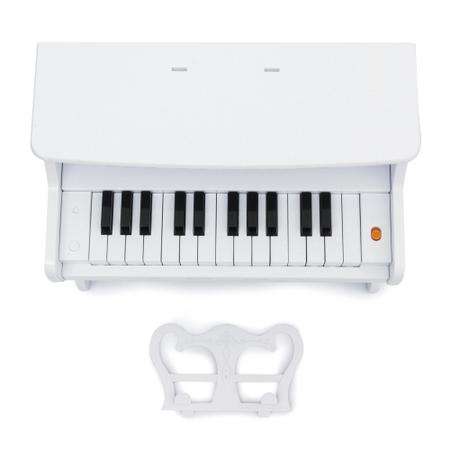 Piano Brinquedo Infantil Musical Teclado Pedagógico Branco