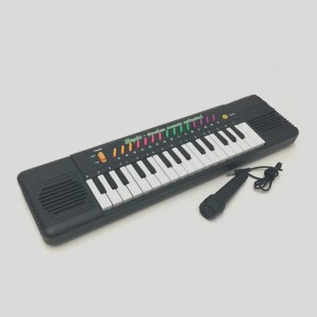 Piano Brinquedo Musical Karaokê Teclado Infantil com Microfone - Rosa -  Toys - Piano / Teclado de Brinquedo - Magazine Luiza