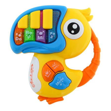 Piano Teclado Musical Infantil Bebe Sons Animais Eletronico em