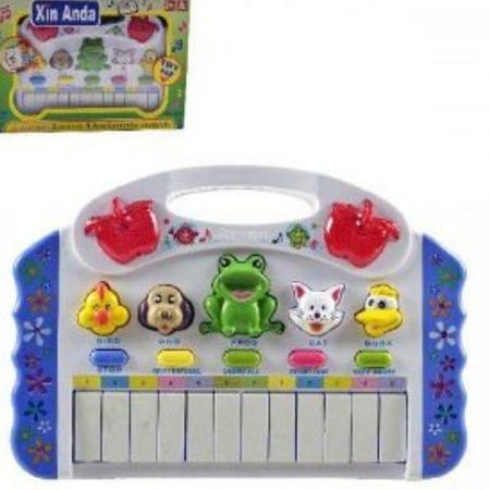 Piano teclado musical infantil fazendinha xin anda