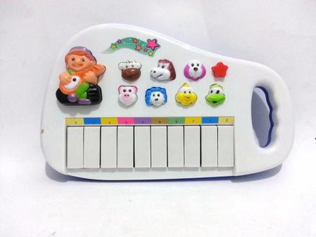 Piano Infantil Musical Animais Fazendinha Tradicional - Iannuzzi