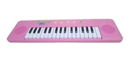 Teclado Piano Infantil Rosa 32 Teclas com Microfone Vários Tipos de Sons -  Toys - Teclado Infantil - Magazine Luiza