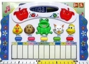 Brinquedo Piano Teclado Infantil Musical Reflete Luzes Coloridas 22 Teclas  - Electronic Organ - Piano / Teclado de Brinquedo - Magazine Luiza