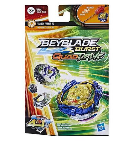 Pião Beyblade Com Lançador Burst 4 Em 1 Quad Drive Astral