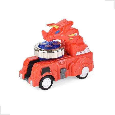 Pião Zip Zap Carrinho Lançador Truck Car Beyblade Brinquedo