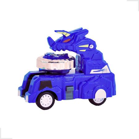 Pião Zip Zap Carrinho Lançador Truck Car Beyblade Brinquedo