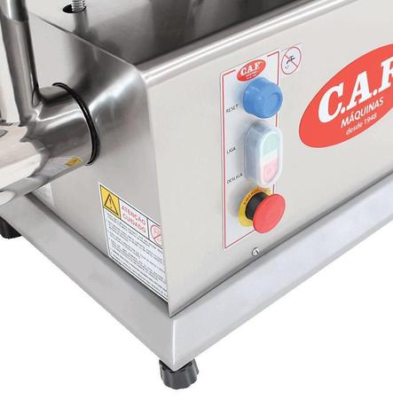 Imagem de Picador / Moedor de Carne CAF-22 Total Inox 1,5CV (NR-12 Eletrônica)