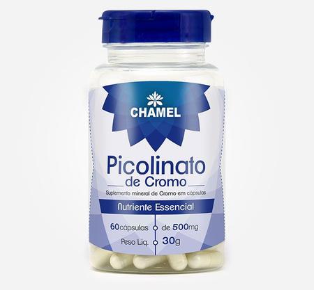 Imagem de Picolinato de Cromo 550 mg.  60 cápsulas - Chamel