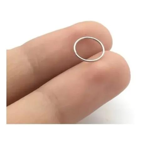 Imagem de Piercing Nariz Argola Pressão Antialérgico - Kit com 3 un