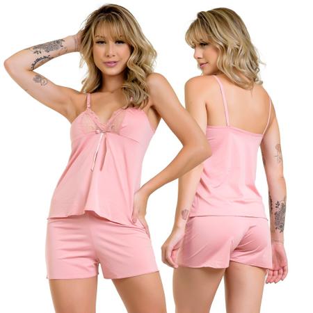 Imagem de Pijama Baby Doll Feminino Conforto  MAG838