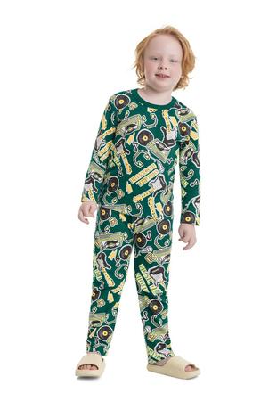 Imagem de Pijama Camiseta e Calça Infantil Menino Quimby