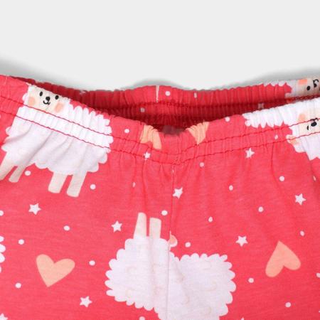 Imagem de Pijama Curto Infantil Kyly Ovelhinha Brilha no Escuro Menina