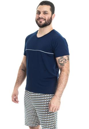 Pijama Família Viscolycra - Masculino Adulto - Fuzz Home Wear Imagem de Pijama Família Viscolycra - Masculino Adulto