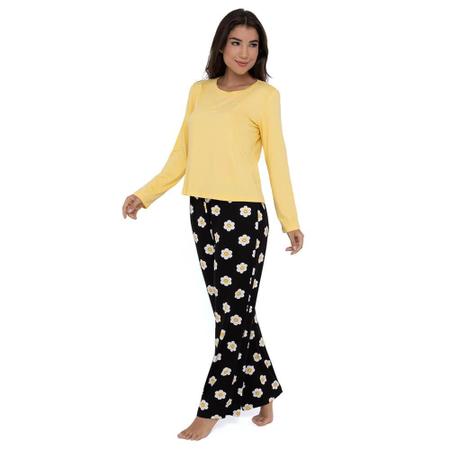 Imagem de Pijama Feminino Longo Pellin 210102 Flores