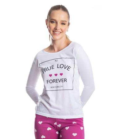 Pijama Feminino True Love Forever
