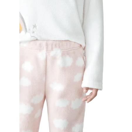 Imagem de Pijama Infantil Longo Estampado Em Fleece