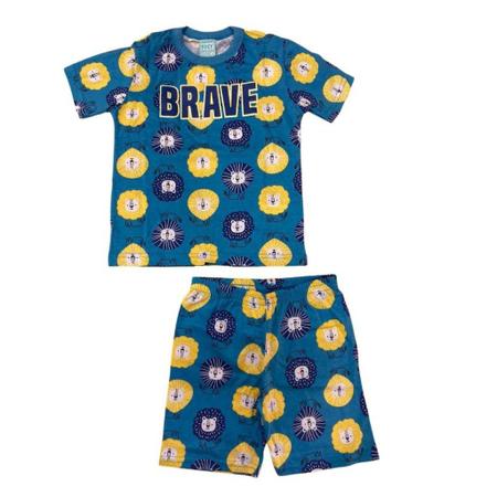 Imagem de Pijama Infantil Masculino Brilha no Escuro Kyly 111652