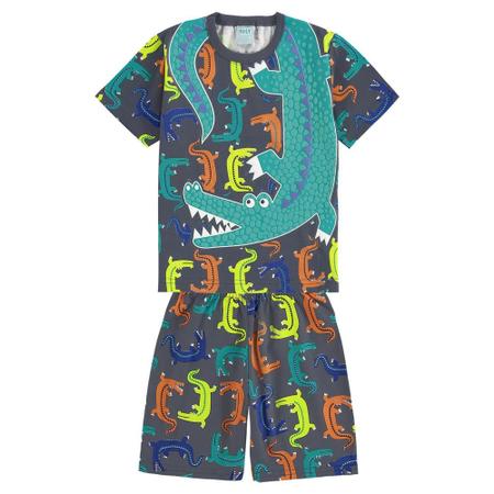 Imagem de Pijama Infantil Masculino Camiseta + Bermuda Kyly