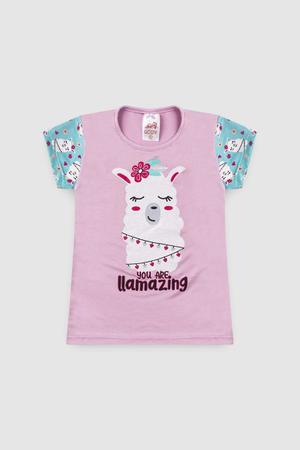 Imagem de Pijama Infantil Menina You Are Llamazing