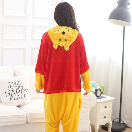 Imagem de Pijama Macacão Personagens Kigurumi Adulto Unissex Quentinhos