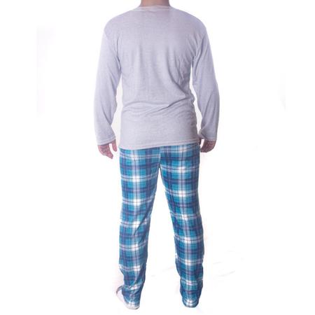 Imagem de Pijama para o inverno masculino xadrez Victory 