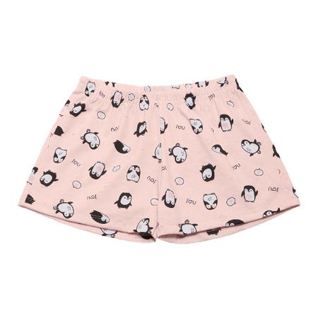 Pijama Rose - Primeiros Passos Menina Meia Malha 42605-11 - Pulla Bulla