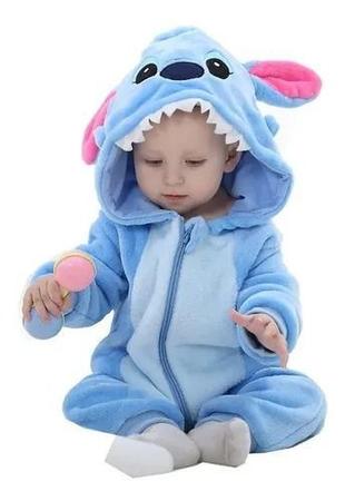 Imagem de Pijama Stitch Infantil 100% Algodão A Pronta Entrega