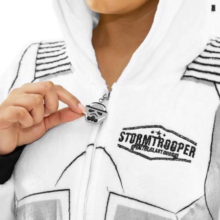 Imagem de Pijama Stormtrooper Starwars Adulto Macacão Kigurumi Cosplay - Zona Criativa