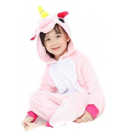 Imagem de Pijama Unicórnio Infantil E Adulto Macacão Kigurumi Cosplay