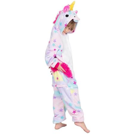 Pijama Infantil Unicórnio Tam P, DM Toys, DM6264 P, Multicor :  : Moda