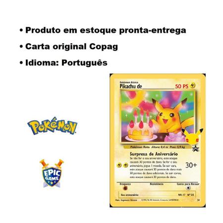 Zamazenta V Foil Pokémon Carta Em Português 18/25 - Deck de Cartas -  Magazine Luiza