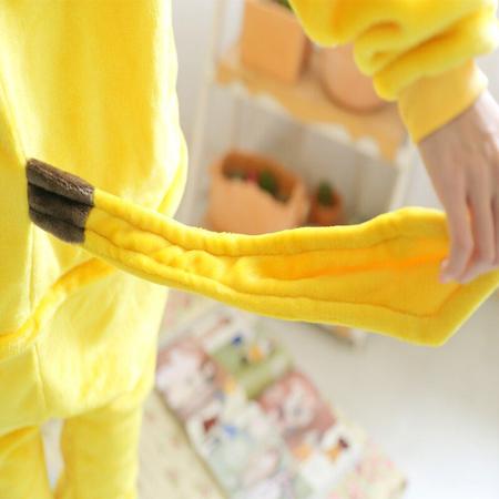 Pijama Infantil Macacão Kigurumi Fantasia Pikachu