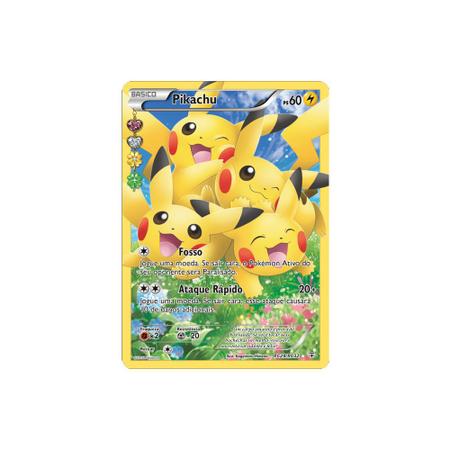 Pikachu Pokémon Carta Foil Em Português RC29/RC32