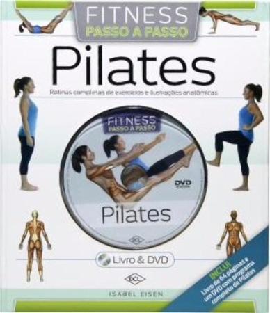 Imagem de Pilates: rotinas completas de exercicios e ilustracoes anatomicas c/ dvd