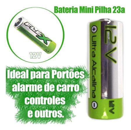 Imagem de Pilha Alcalina Bateria 5 Un 12v A23 Controle Alarme Portão
