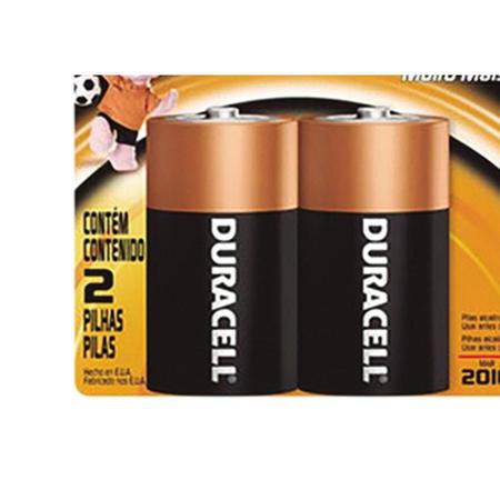 Imagem de Pilha Alcalina Duracell Grande D C/2 . / Kit C/ 6 Unidades